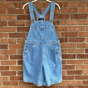 Levis SilverTab Vintage Y2K 90’s Womens Bib Shortalls Overalls Sz Medium
